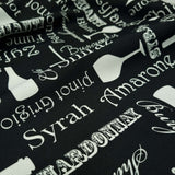 Tessuto no stiro H 160 cm - WINE