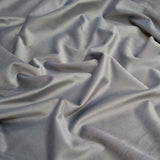 Velluto Liscio H 150 cm - GRIGIO