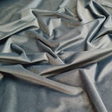 Velluto Liscio H 150 cm - ACQUA MARINA SCURO