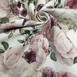 Panama Digital Fund Cotton - ROSE - coupe minimum ou multiples de 25 x 280 cm