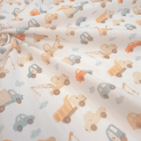 Tessuto Cotone "Collezione Baby Wonderland" H 145 cm - BRUM BRUM