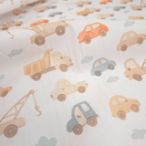 Tessuto Cotone "Collezione Baby Wonderland" H 145 cm - BRUM BRUM