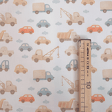 Tessuto Cotone "Collezione Baby Wonderland" H 145 cm - BRUM BRUM