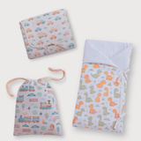 Tessuto Cotone "Collezione Baby Wonderland" H 145 cm - BRUM BRUM