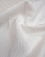 Asciugapiatti "Rinfranto Spigato" Misto Lino - BIANCO LATTE