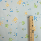 Tissu coton - GRANCHIETTI H 140 cm