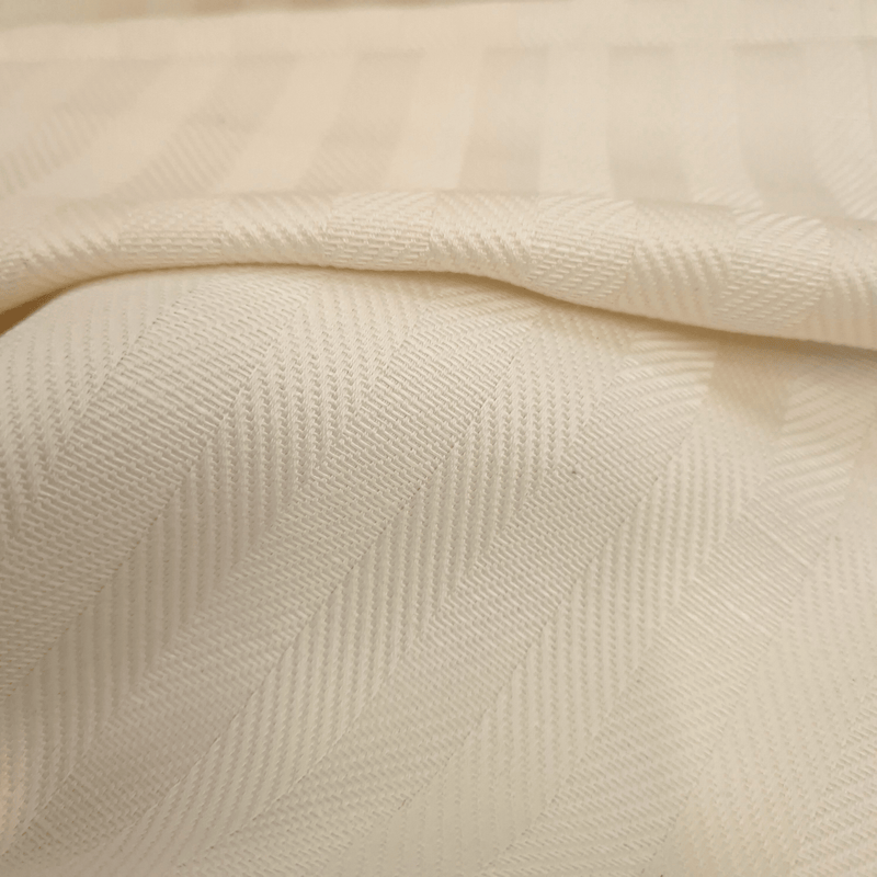 Asciugapiatti "Rinfranto Spigato" Misto Lino H 60 cm - ECRU