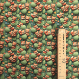 Tissu en coton numérique - OEUFS ET LAPIN DE PÂQUES 2 - coupe minimum ou multiples de 25 x 150 cm