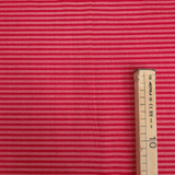 Cotone Americano H 110 cm - RIGHE ROSSE