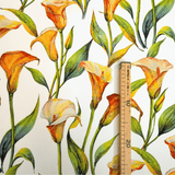 BEMALTER bügelfreier Stoff – Mindestzuschnitt oder Vielfaches von 25 x 140 cm