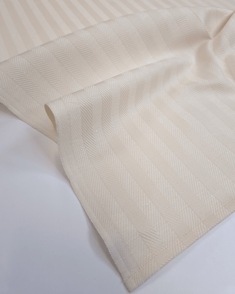 Asciugapiatti "Rinfranto Spigato" Misto Lino - ECRU