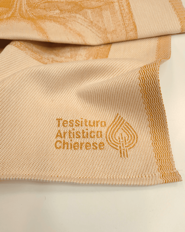 Asciugapiatti in puro cotone - ZUCCHE/GIALLO