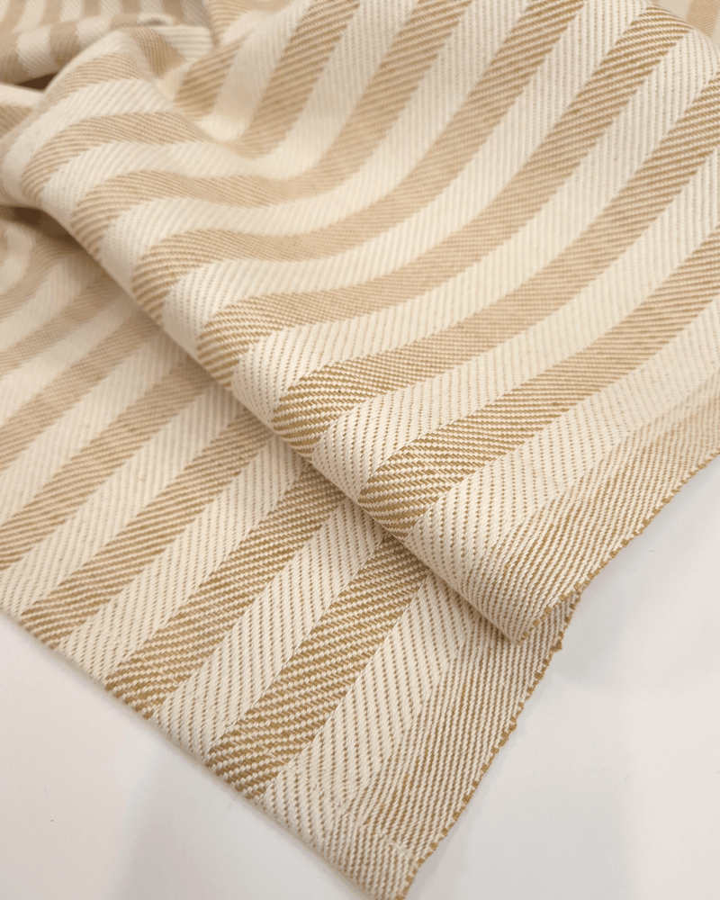 Asciugapiatti "Rinfranto Spigato" Misto Lino - OCRA