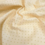 Cotone Americano H 110 cm - POIS VERDI