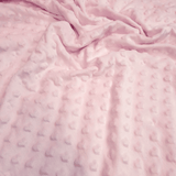 Minky H 150 cm - CUORI BABY ROSA