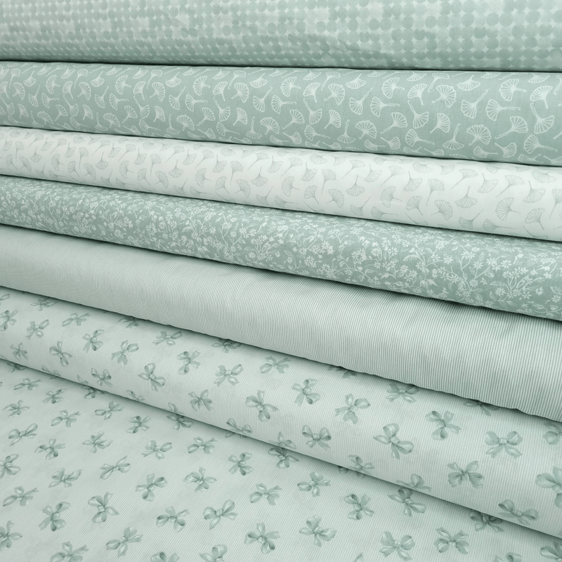 Cotone Percallino H 290 cm - ACQUA MARINA