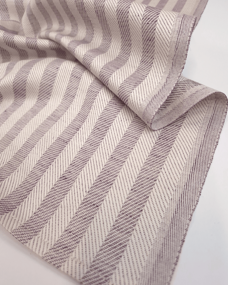 Asciugapiatti "Rinfranto Spigato" Misto Lino - VIOLA