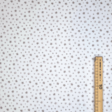 Piquet de coton H 150 cm - ÉTOILES ROSE