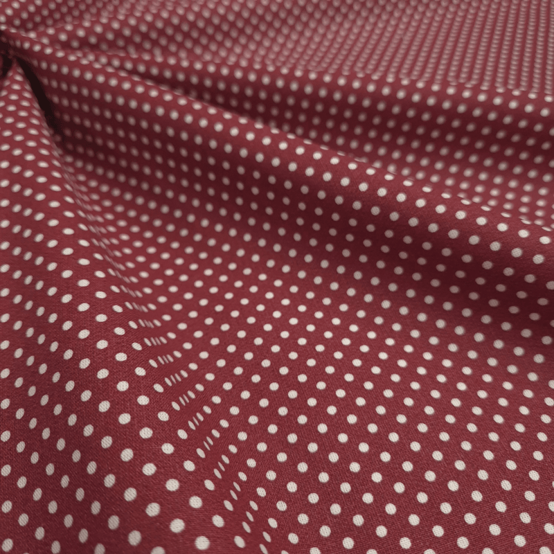 Cotone Percallino H 290 cm - BORDEAUX