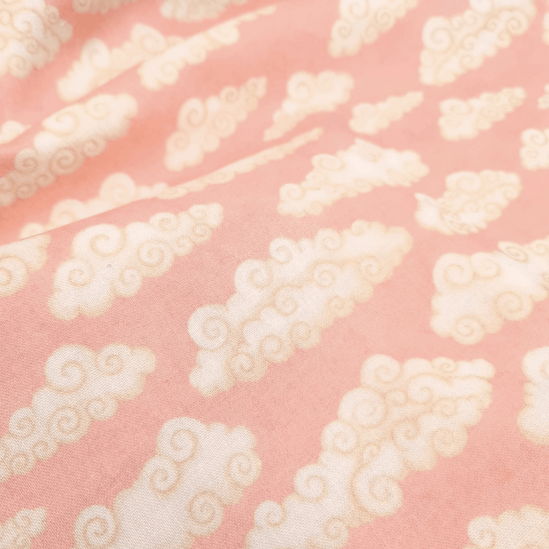 Cotone Americano H 110 cm - NUVOLETTE/ROSA