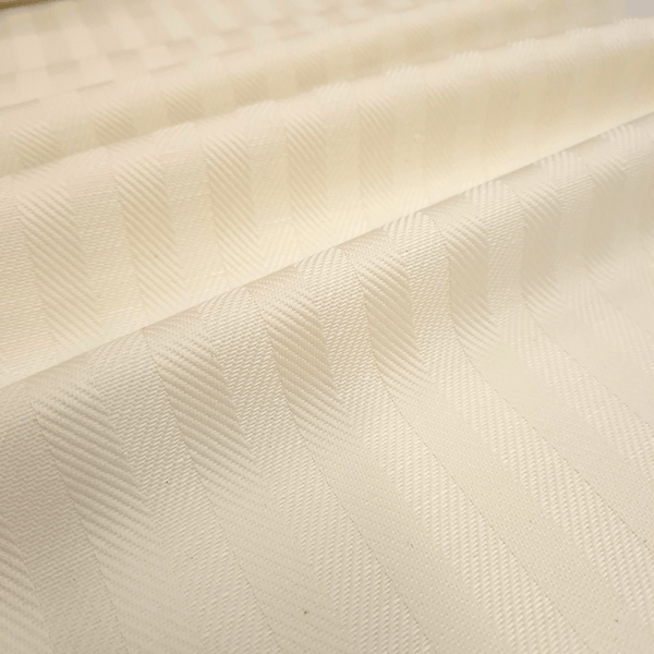 Asciugapiatti "Rinfranto Spigato" Misto Lino H 60 cm - ECRU