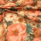 Panama Digital Fund Cotton - TROPICAL - coupe minimum ou multiples de 25 x 280 cm