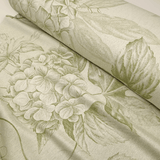 Tovagliato Fiandra in Misto Lino H 180 cm - ORTENSIE VERDE