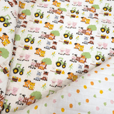 Trapuntato in tela di cotone double face H 140 cm - FATTORIA
