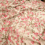 Misto Lino Fondo Grezzo H 320 cm - CILIEGIO IN FIORE
