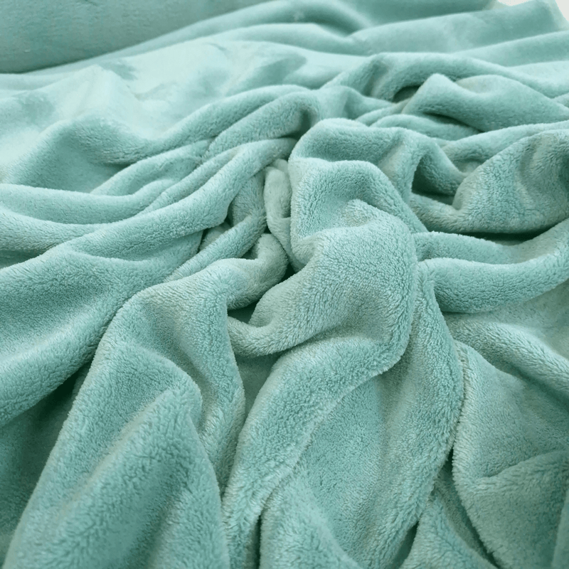 Pile "Coral Fleece" H 150 cm - ACQUA MARINA SCURO