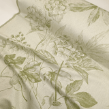 Tovagliato Fiandra in Misto Lino H 180 cm - ORTENSIE VERDE