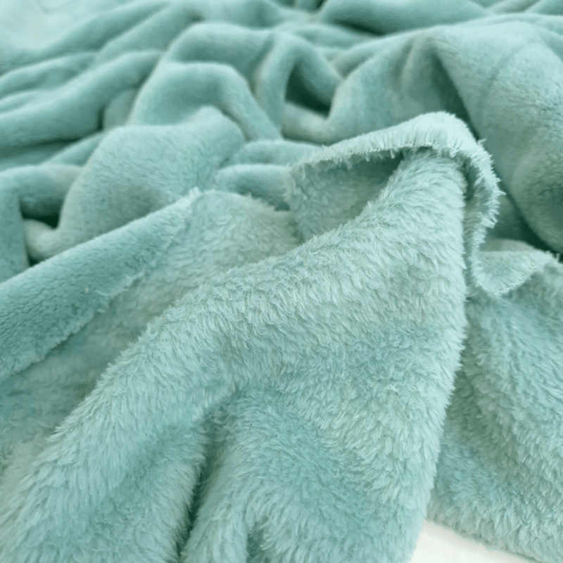 Pile "Coral Fleece" H 150 cm - ACQUA MARINA SCURO