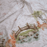 Nappe tissu avec abaissement H 160 cm - VILLAGE DES GNOMES