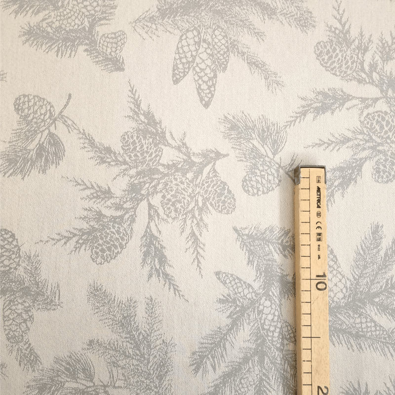 Tovagliato Fiandra di Cotone H 180 cm - PIGNE GRIGIO