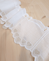 Mantovana H 20 cm - CUORICINI BEIGE