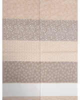 Torchon broderie pur coton - BONHOMME DE NEIGE