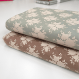 Cotone Americano H 110 cm - STENCIL BOUQUET