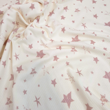 Jersey coton H 150 cm - ÉTOILE DE MER/EAU DE MER