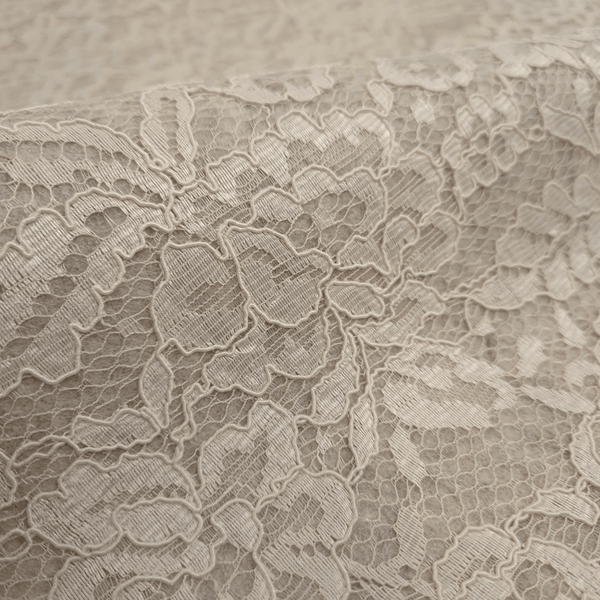 Feltro Lana con Pizzo H 135 cm - LANA MELANGE