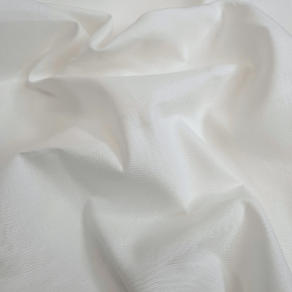 Misto Lino/Cotone H 310 cm - BIANCO