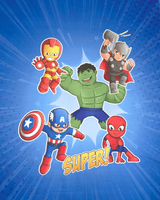 Pannello 70 x 100 cm - EROI IN AZIONE