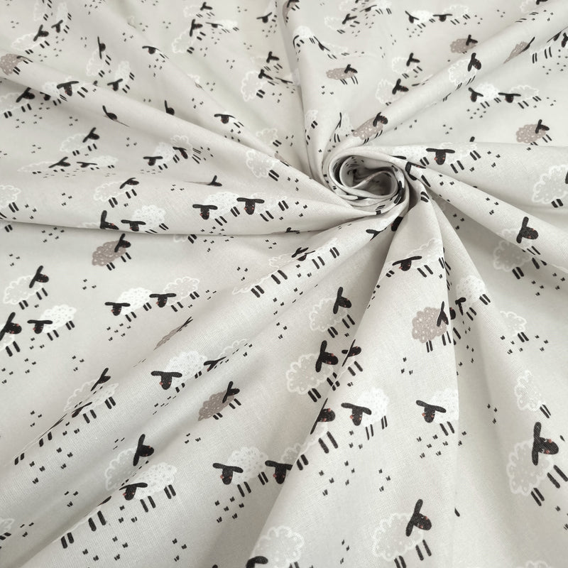 Tessuto Cotone - PECORE H 140 cm – Capovilla Shop