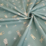 Piquet millerighe H 150 cm - ORSETTI/MENTA SCURO
