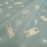 Piquet millerighe H 150 cm - ORSETTI/MENTA SCURO