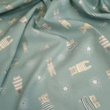 Piquet millerighe H 150 cm - ORSETTI/MENTA SCURO