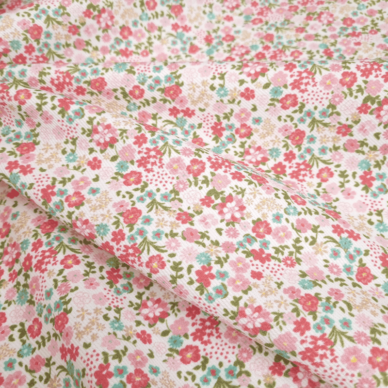 Piquet millerighe H 150 cm - MINI FIORELLINI/ROSA