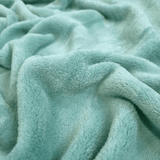 Pile "Coral Fleece" H 150 cm - ACQUA MARINA SCURO