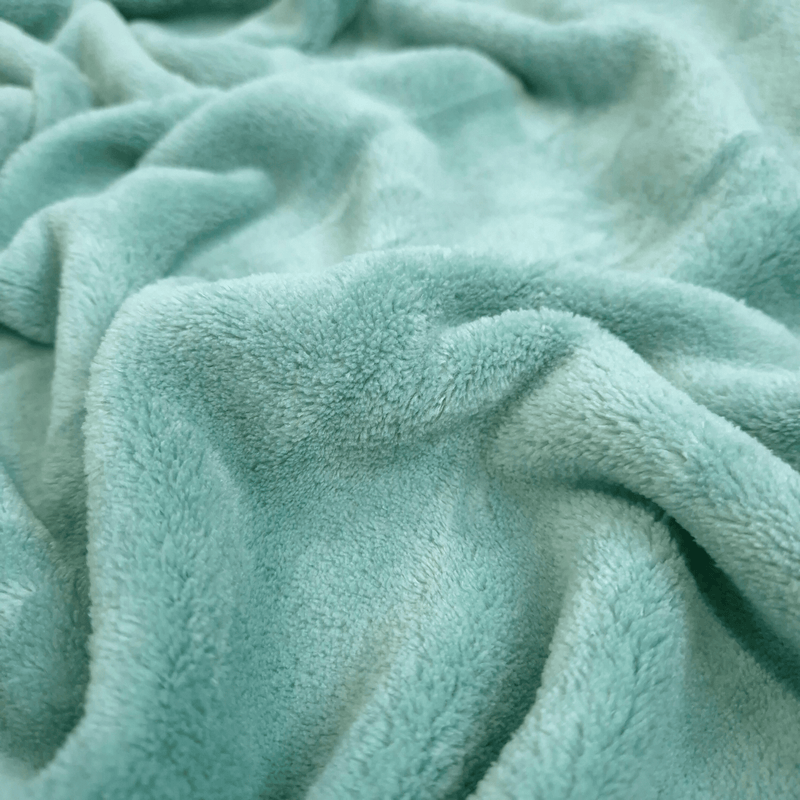 Pile "Coral Fleece" H 150 cm - ACQUA MARINA SCURO