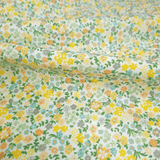 Piquet millerighe H 150 cm - MINI FIORELLINI/GIALLO