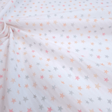 Tessuto Cotone "Collezione Baby Wonderland" H 145 cm - TERRACOTTA CHIARO